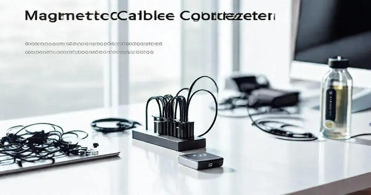 Magnetic Cable Organizer vs. Other Cable Management Solutions